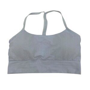 Auden Women's Size M Blue Seamless Bralette